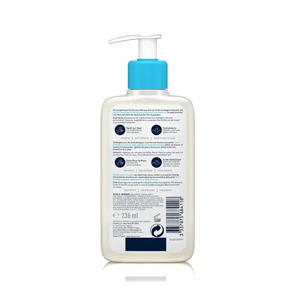 Gel de Limpeza Anti-Agressividade CeraVe SA 236ml
