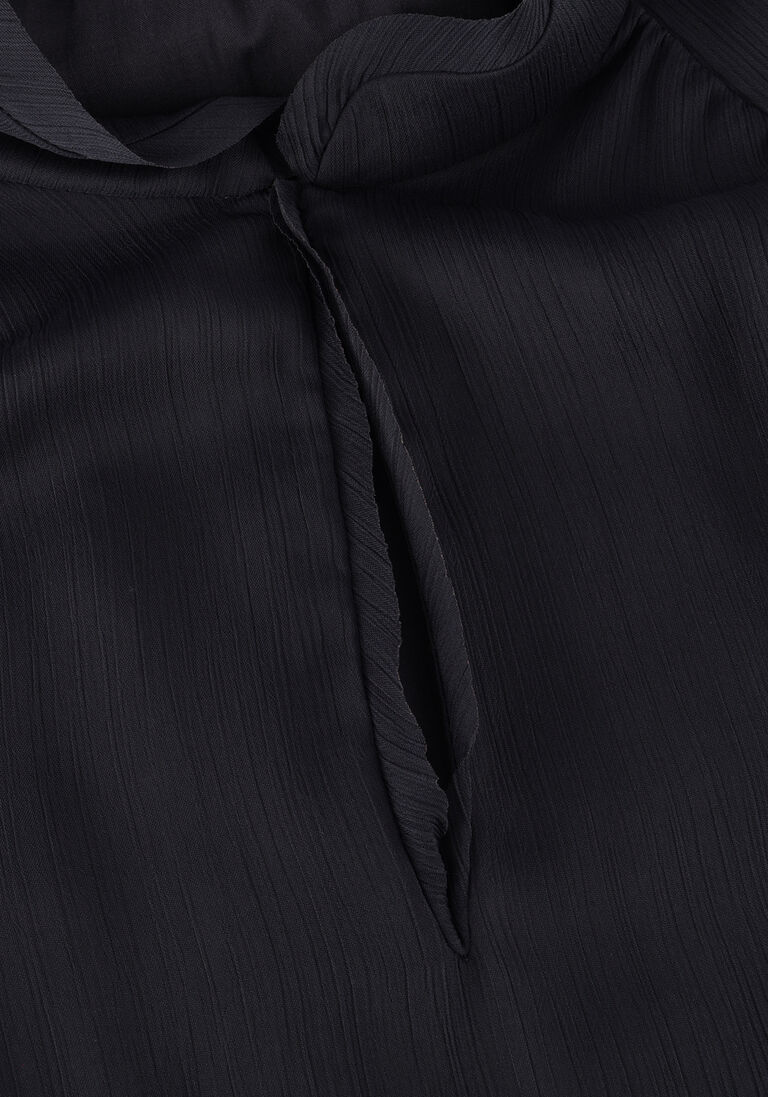 donkerblauwe luisa cerano midi jurk 728610/3762