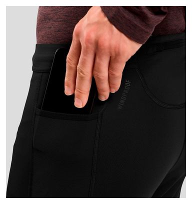 Collant Running Homme Odlo Zeroweight Warm 2.0 Noir