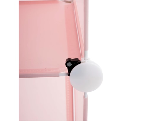 ATMOSPHERA - Meuble de rangement enfant colonne - 34 x h. 140 cm - rose