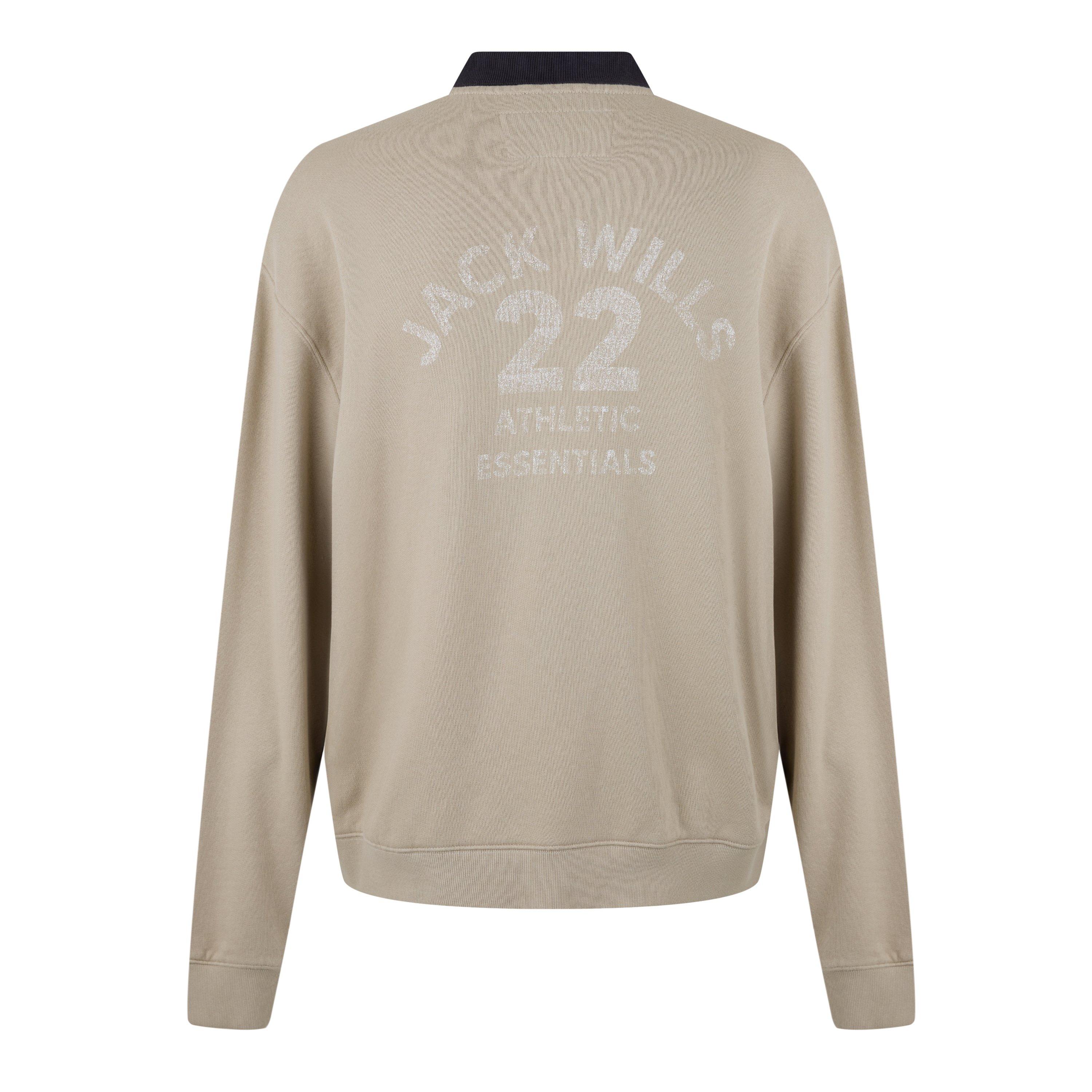 Jack Wills JW Twill Collar Crew Sweater