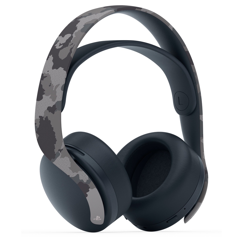 PlayStation PULSE 3D Kabelloses Gaming-Headset Graues Tarnmuster