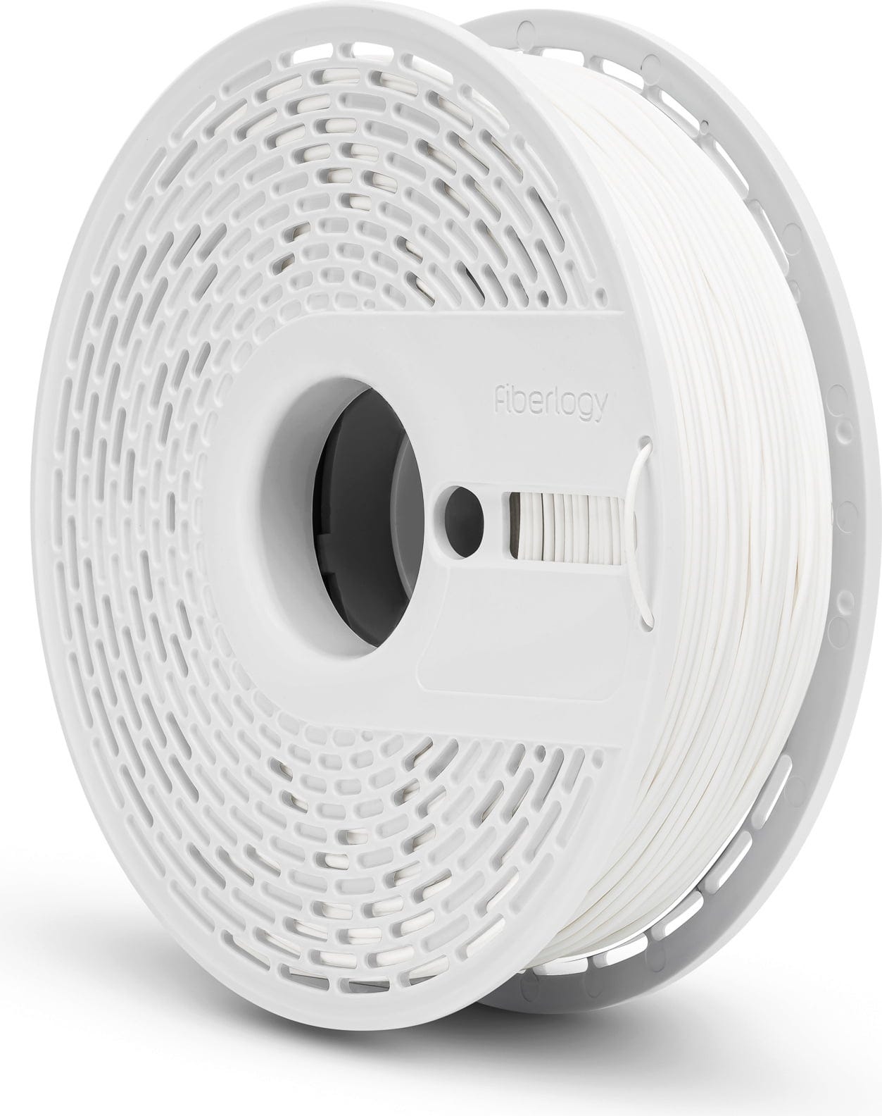 Fiberlogy  MattFlex 40D White, 1,75 mm (850 g)    Flexibles Filament mit matter Oberfläche und hohen Beständigkeiten