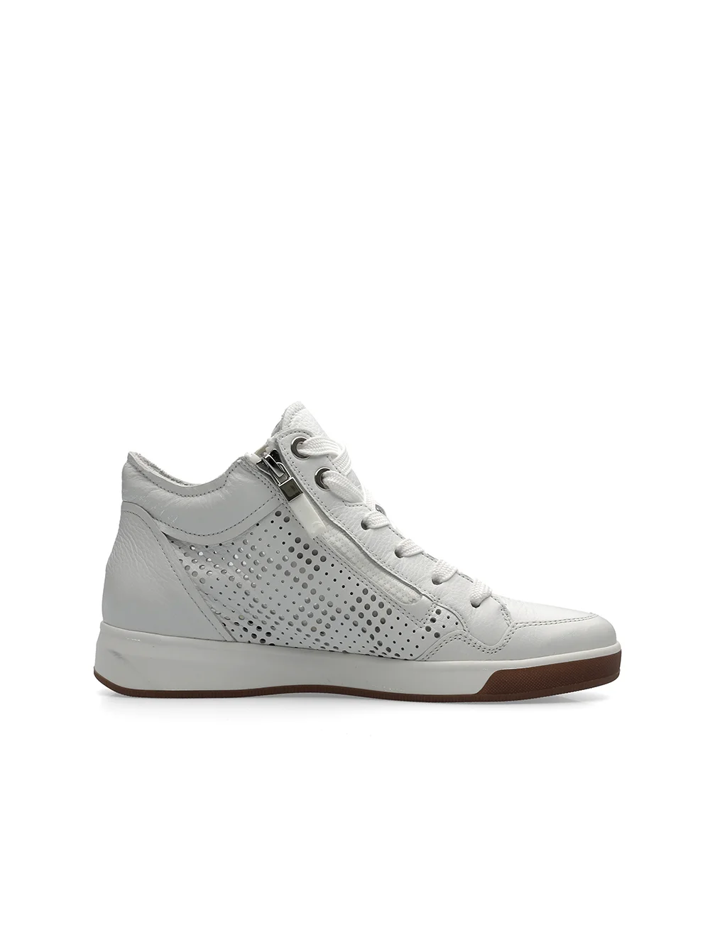 Hightop Sneaker Rom weiß