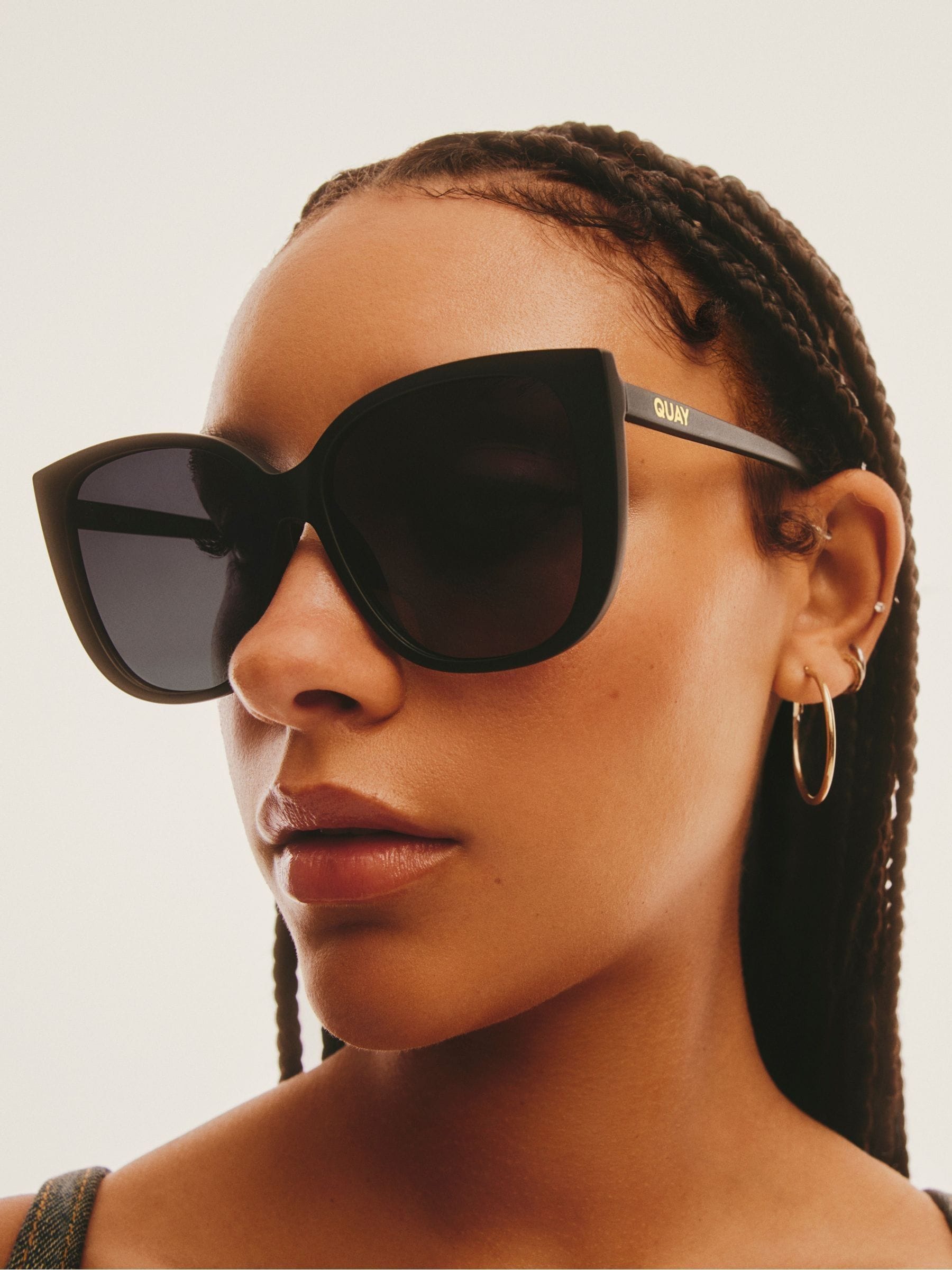 QUAY Ever After Black Sunglasses
