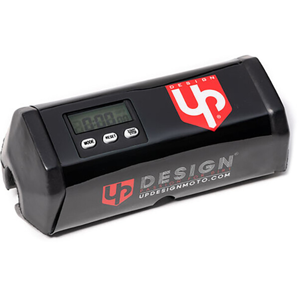 Up Design - Mousse guidon avec chrono intégré Noir