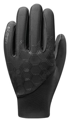 Gants Lycra Cuir Factory Noir