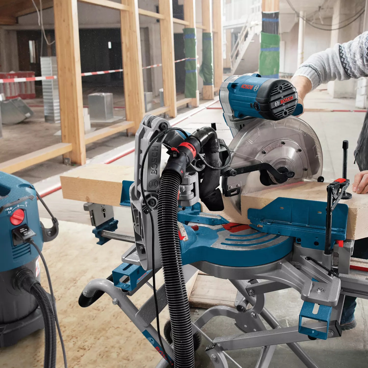 Bosch GAS 35 L SFC  Bouwstofzuiger - 1380W - L-klasse - 35L