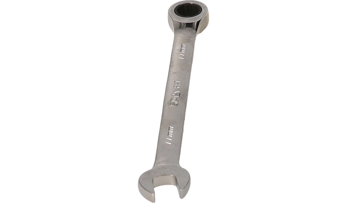 Ringgaffelnøgle 11mm m/skralde