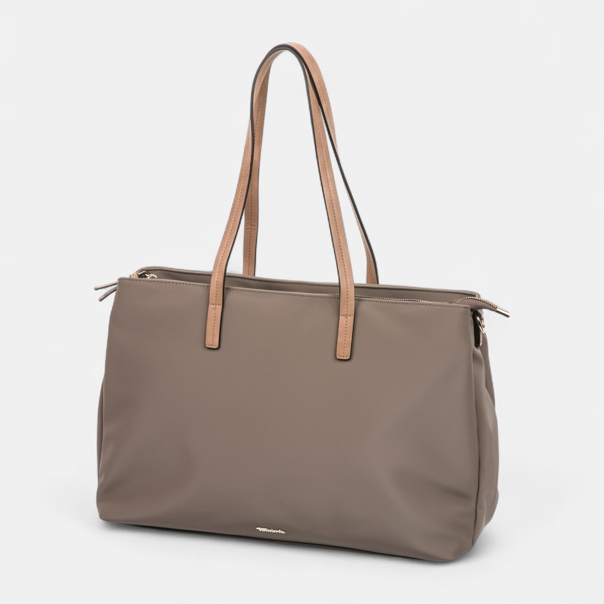 Sac de shopping taupe