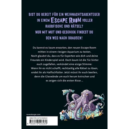 Ravensburger Der Adventskalender - Rette dich aus dem versunkenen Escape Room!
