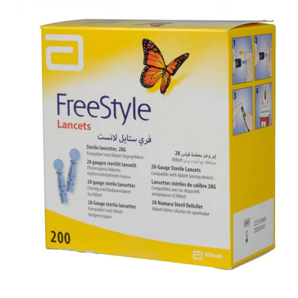 Freestyle Lancetter - 200 stk.