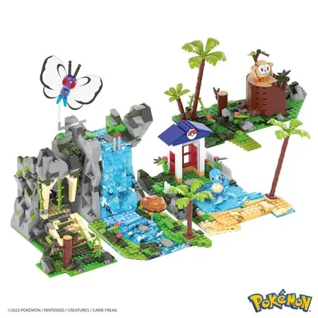 Mega Construx Pokémon Dschungel Bauset, Konstruktions-Spielzeug