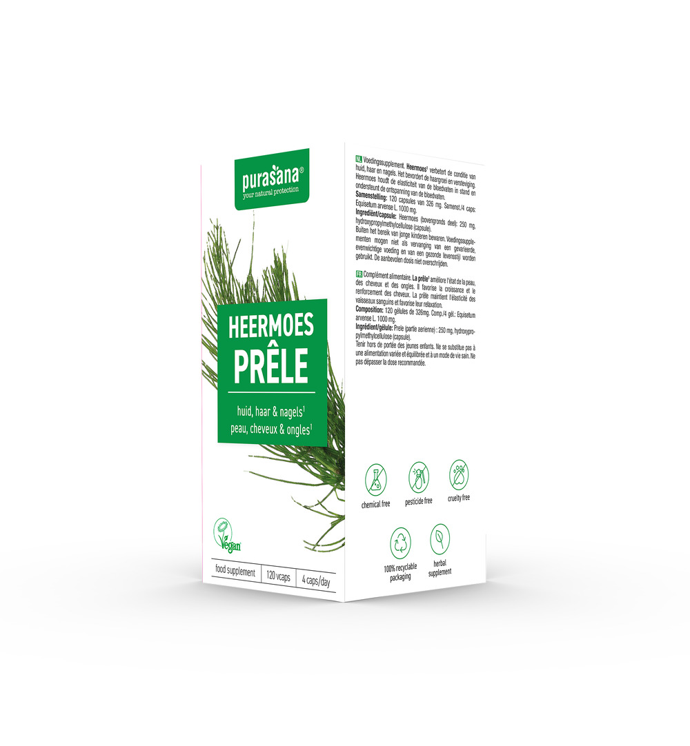 Purasana Heermoes/Prele Vegan Bio (120 vega capsules)