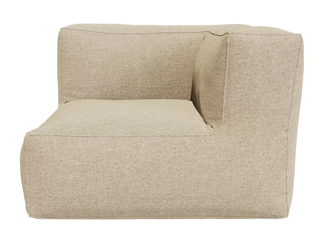 Angle de jardin en tissu - Beige - NOUMARA de MYLIA