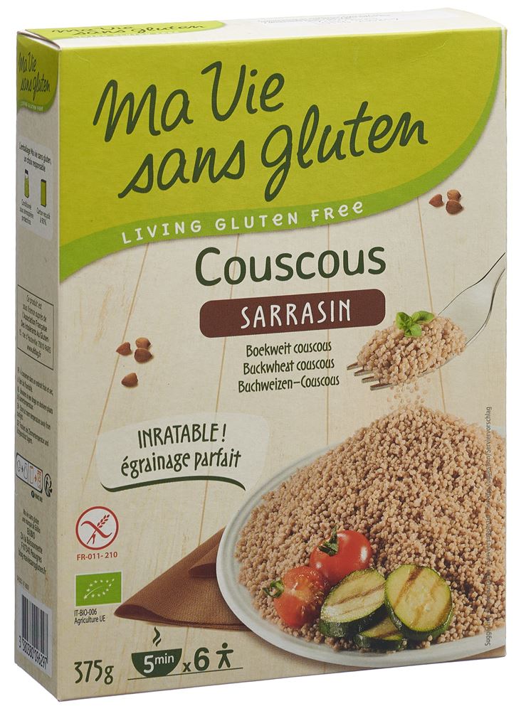 Ma Vie Sans Gluten Couscous aus Buchweizen Btl 375 g