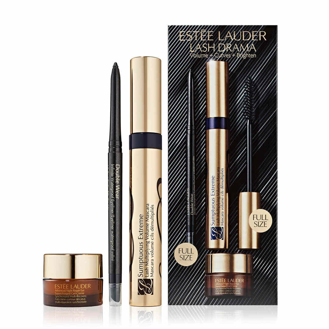ESTEE LAUDER MAQUILHAGEM Set Maquilhagem Olhos: Lash Drama: Volume + Curves + Brighten - 1un