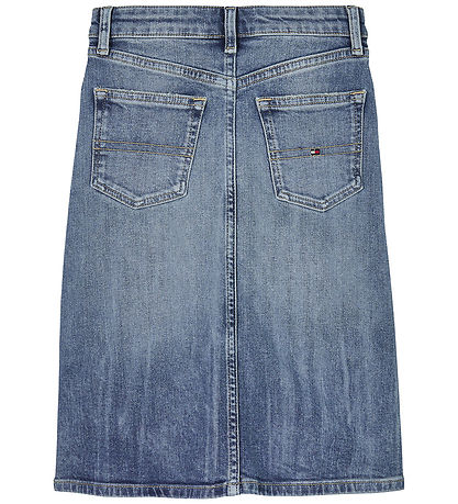 Tommy Hilfiger Nederdel - Long Denim - Vintage