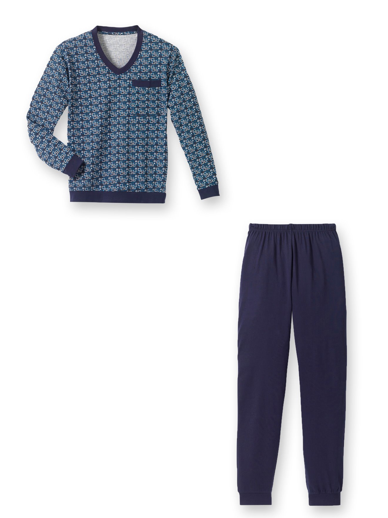 Pyjama forme jogging jersey pur coton