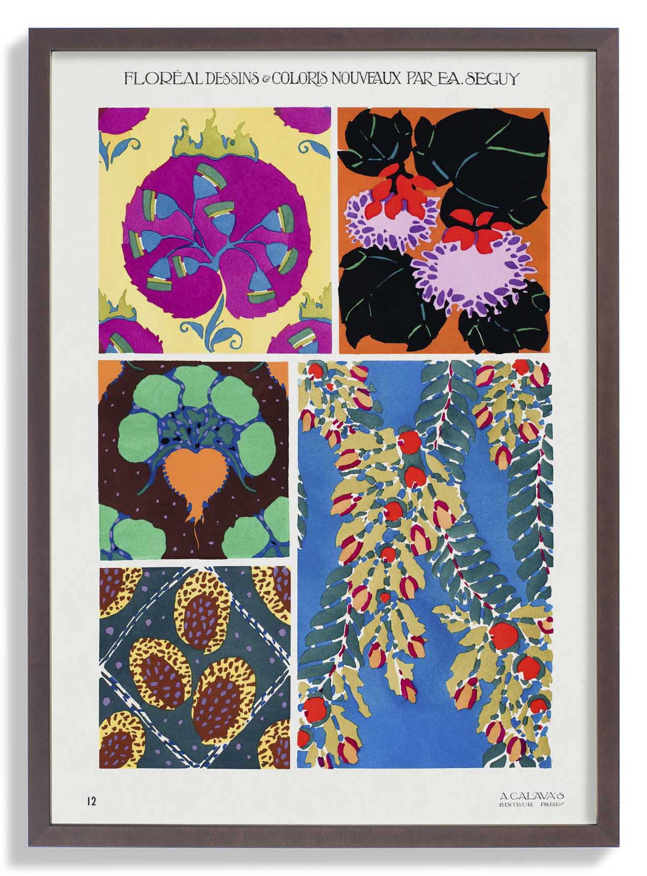 Floréal Dessins Coloris Nouveau Nr 12 von E.A. Séguy