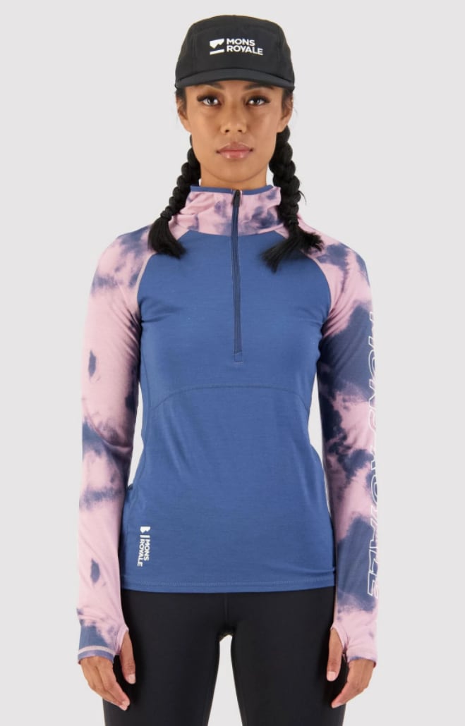 Mons Royale Bella Tech Hood<br>Perfekt ulltrøye hele året! Tilbud gjelder utvalgte farger!