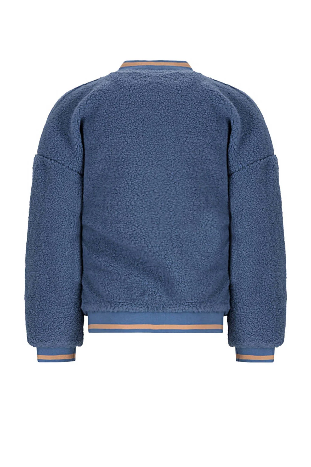 NoBell’ teddy sweatvest blauw