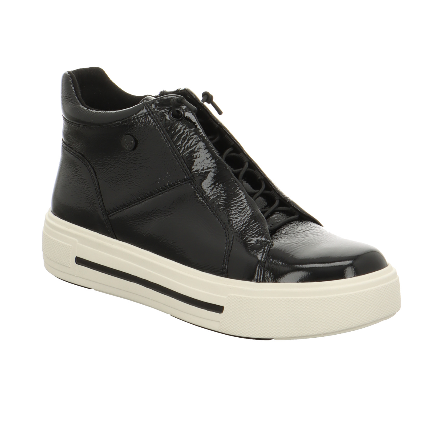 Schnürboots schwarz