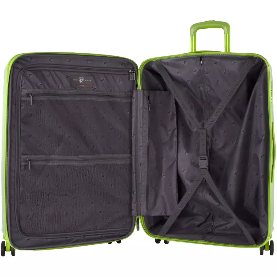 Heys Astro - 4-Rollen-Trolley L 76 cm erw. green