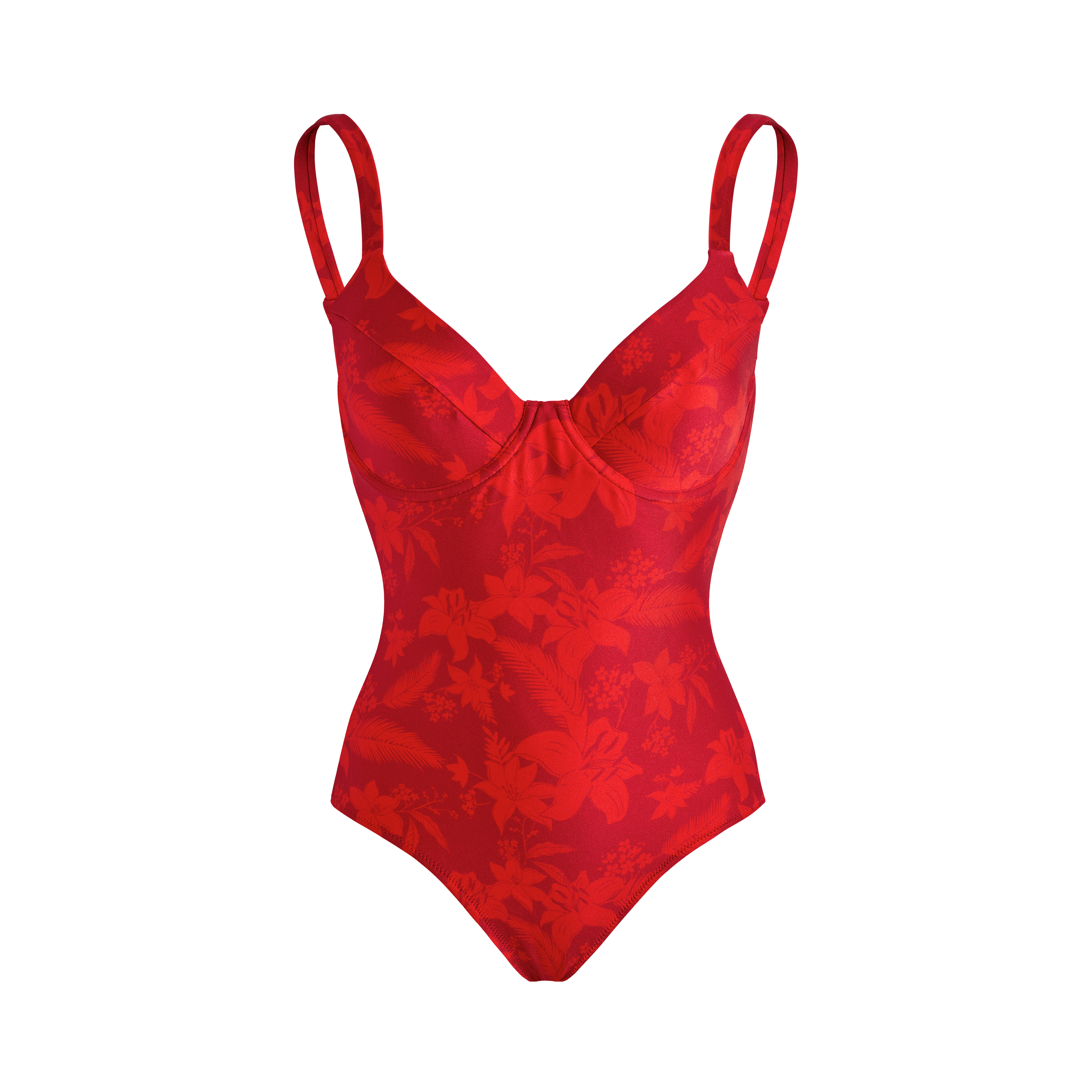 Maillot de bain une pièce avec armatures femme Flower Power