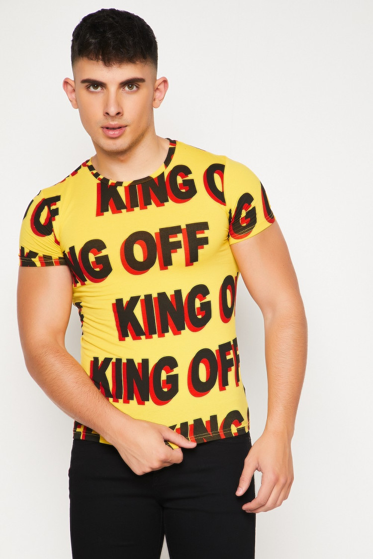 T-shirt jaune 