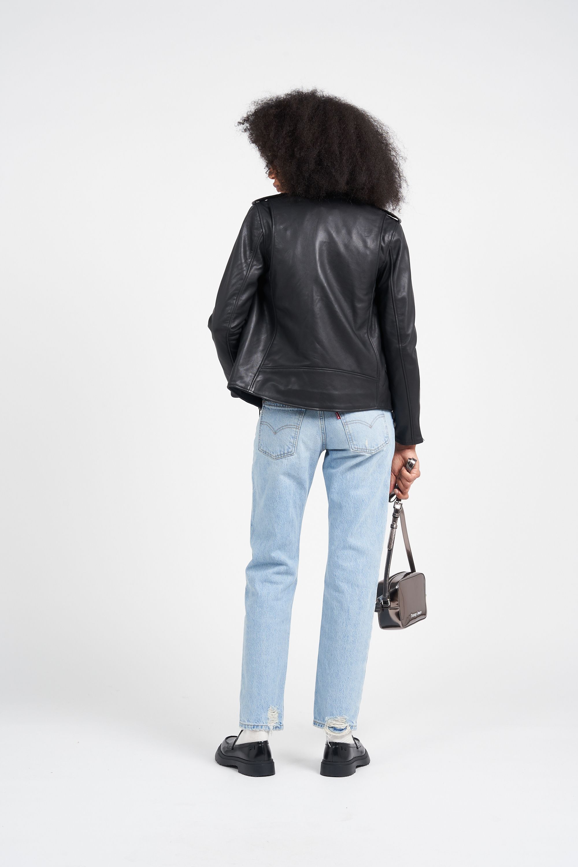 SCHOTT Veste LCW1637X Noir