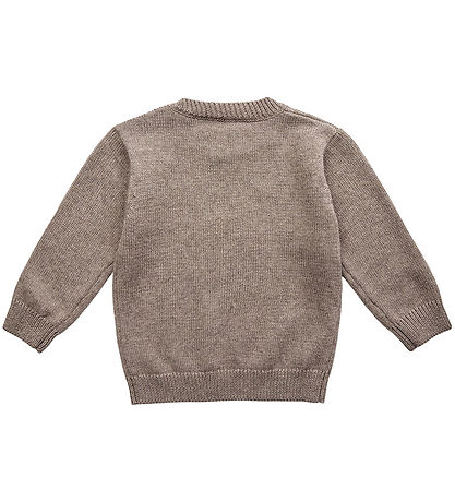 Petit by Sofie Schnoor Bluse - Strik - Light Beige m. R?v