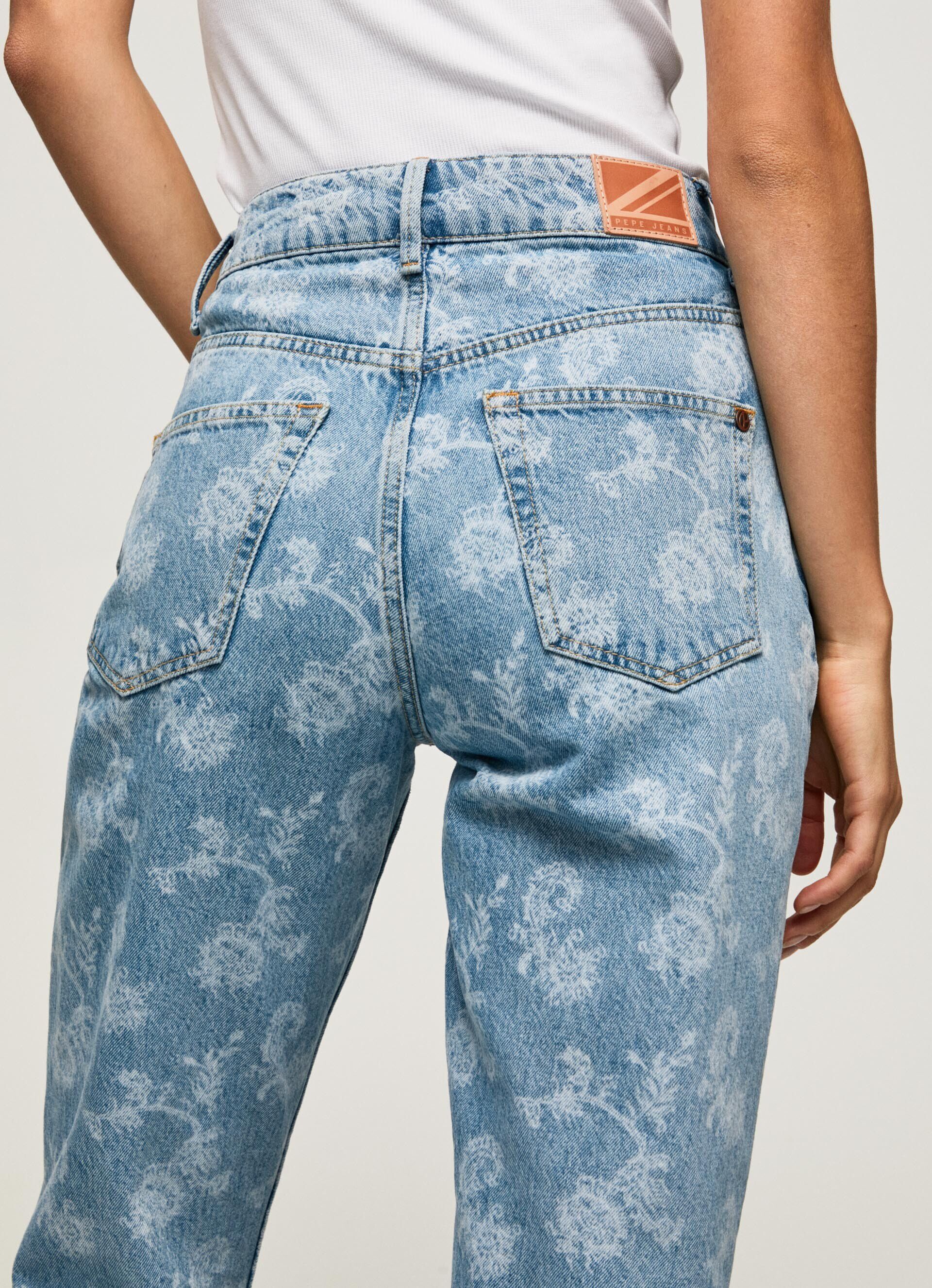 Calça jeans VIOLET FIT Relaxed High Waist - jeans