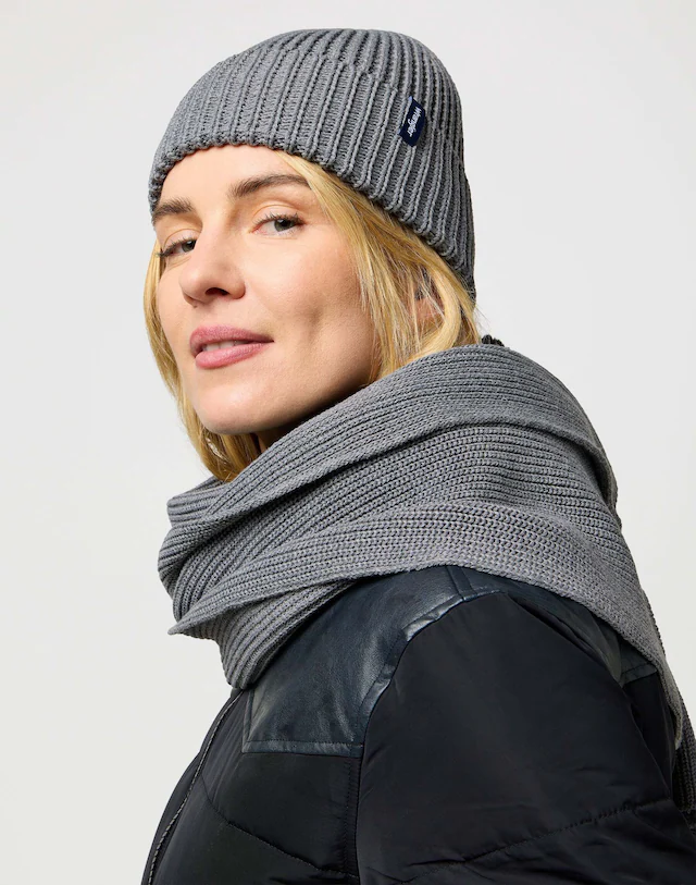 Wrangler Schal »WRANGLER Set Scarf Beanie Set«