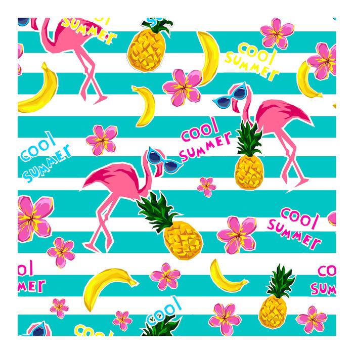 SET 20 SERVIETTES SUMMER 33X33CM