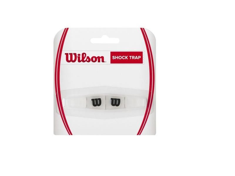 Wilson Dämpfer Shock Trap Transparent Dämpfer für Tennisschläger, 1 Stück