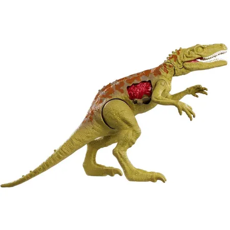 Mattel Jurassic World Battle Damage Dinofigur, sortiert
