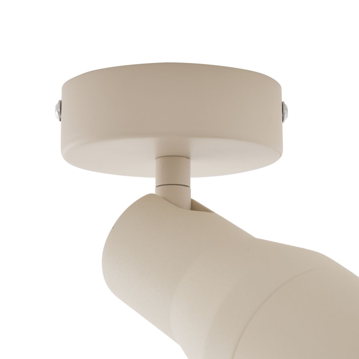 Moderne plafondspot beige GU10 50mm rond - Stanley
