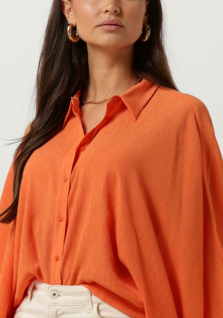 ANOTHER LABEL oranje another label blouse bobby shirt l/s