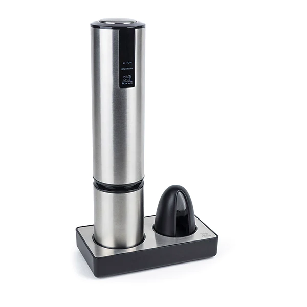 Tire-bouchon électrique rechargeable Elis Touch inox lithium ion Peuge