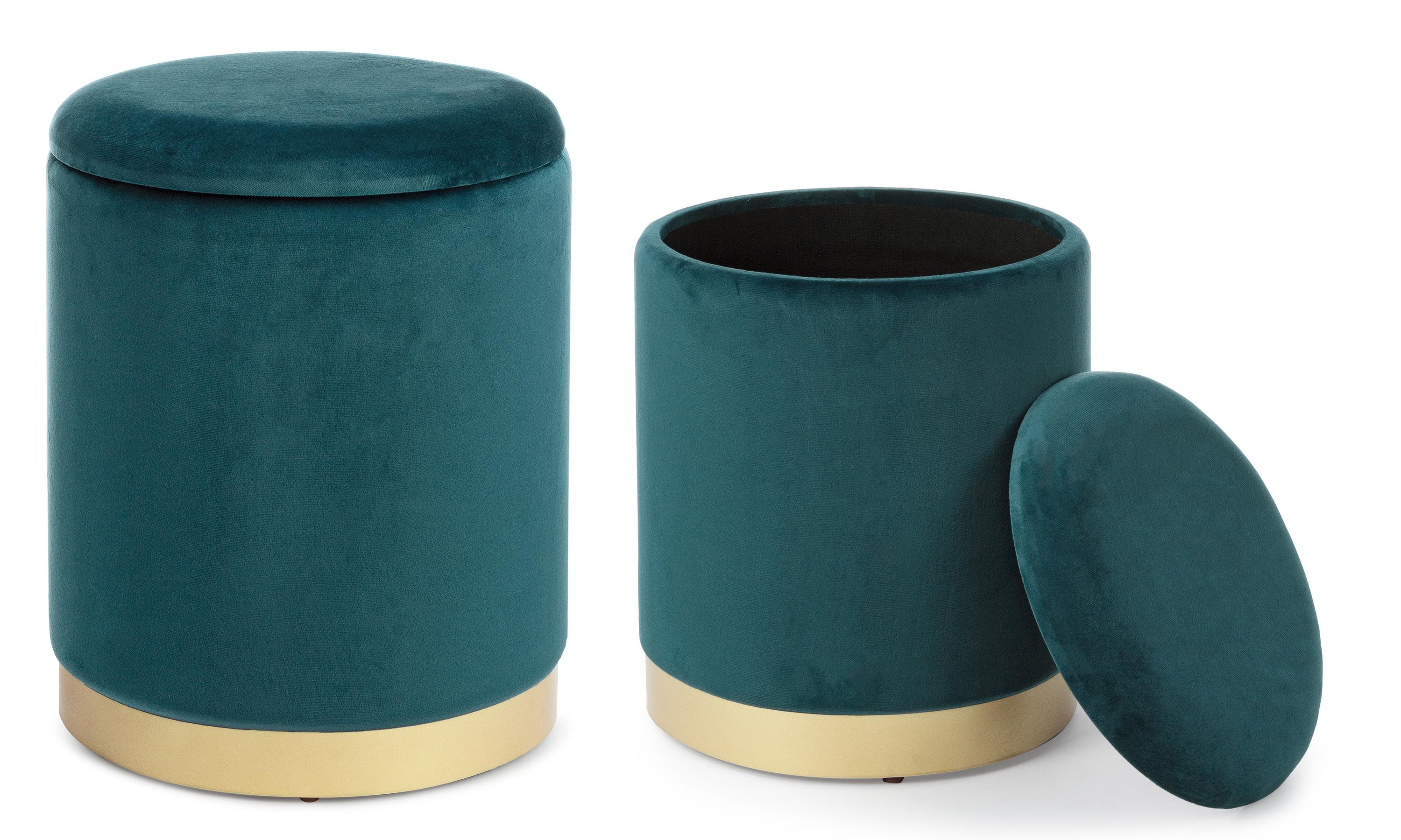 Hocker POLINA 2er Set