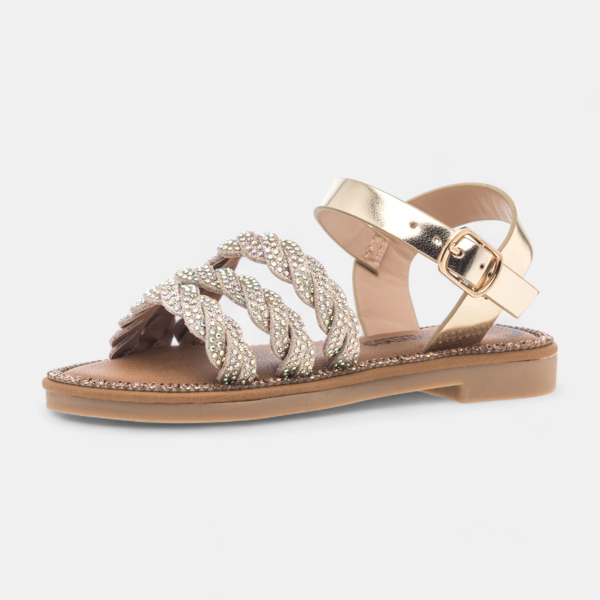 Nu-pieds Fille or