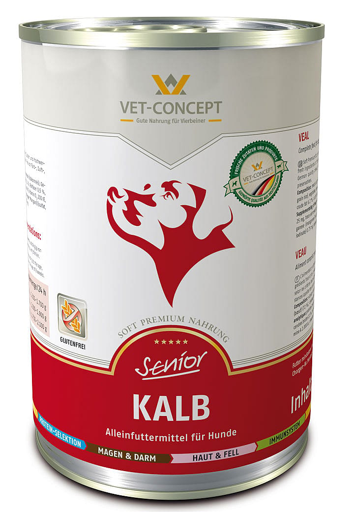 Vet-concept hondenmenu kalf 6 x 200 gram