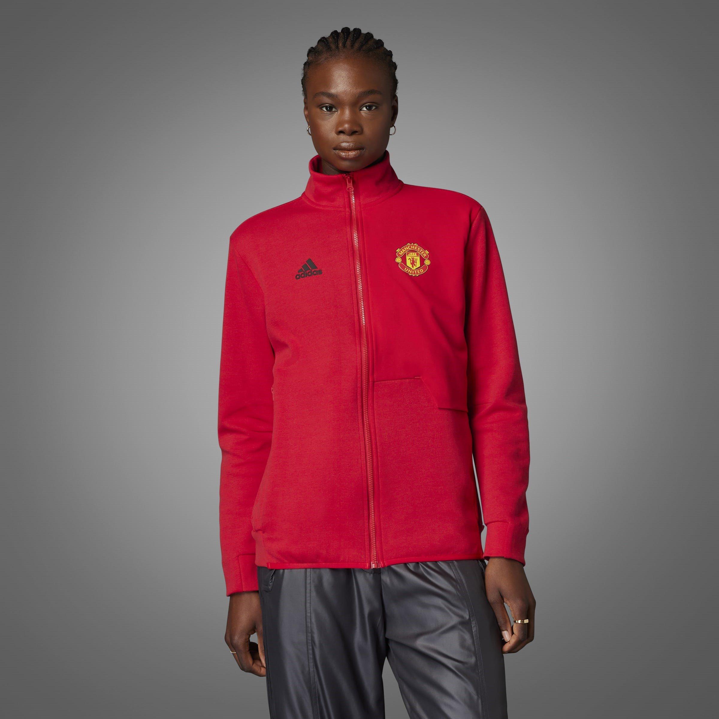 adidas Manchester United Anthem Jacket Womens