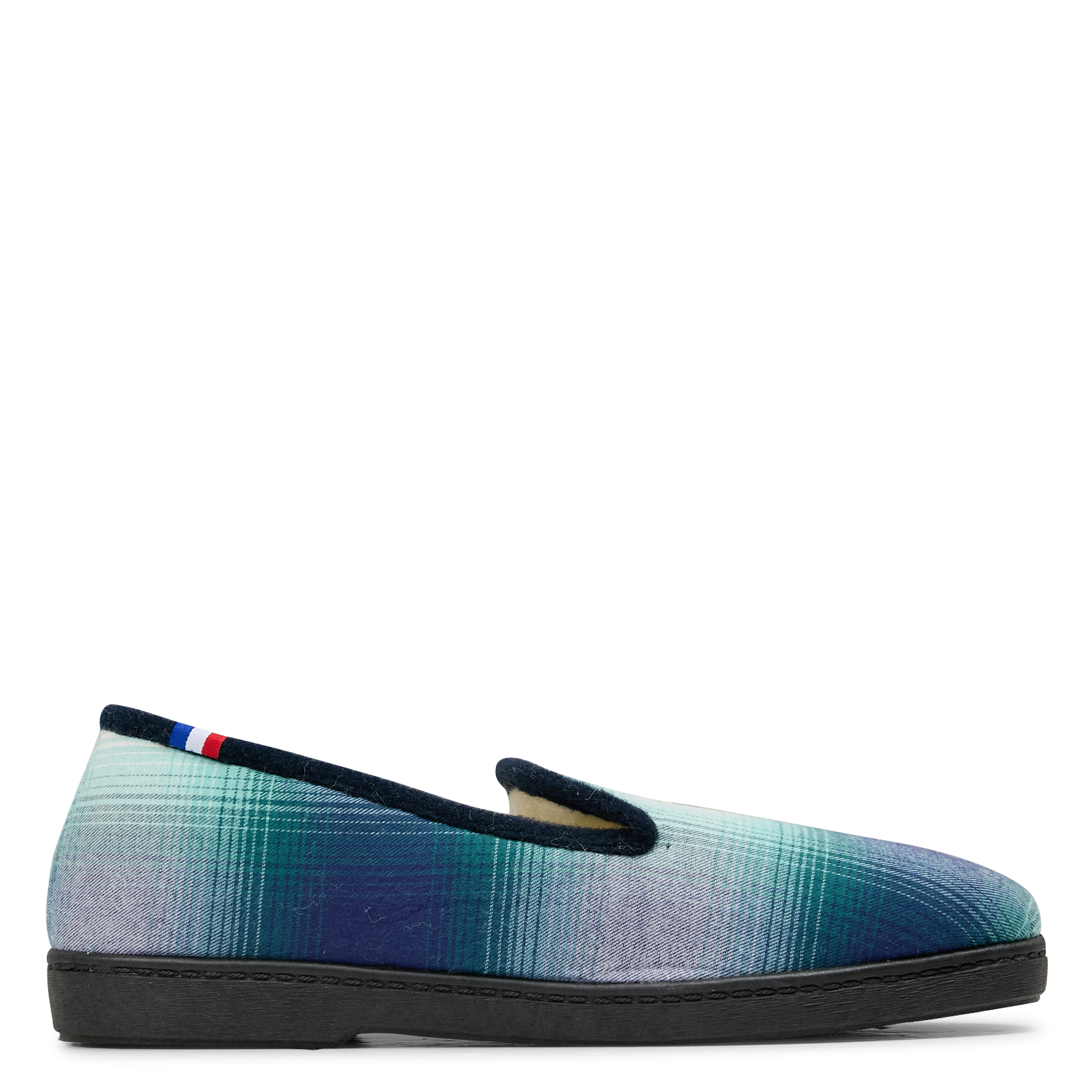 Chaussons imprimés | Bleu