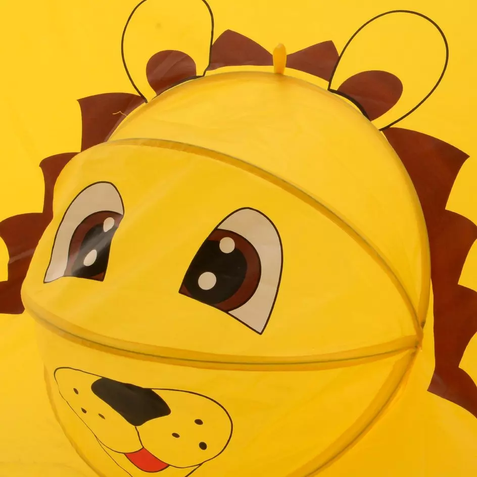 Tente de jardin enfant Lion Jaune