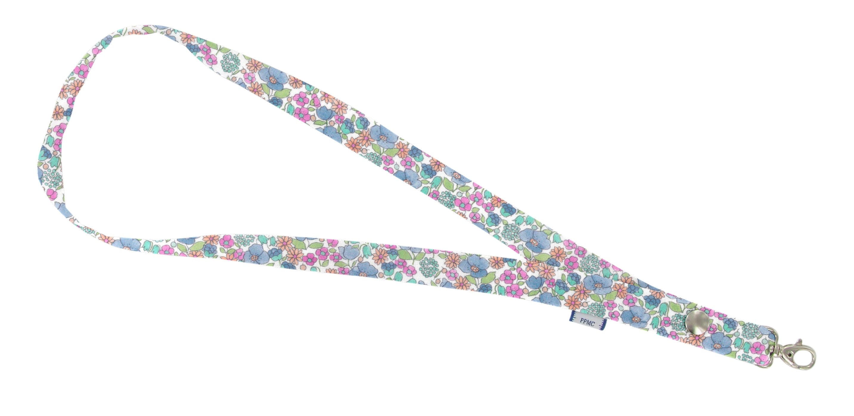 Porte-Clés Collier Pastel Fleuri