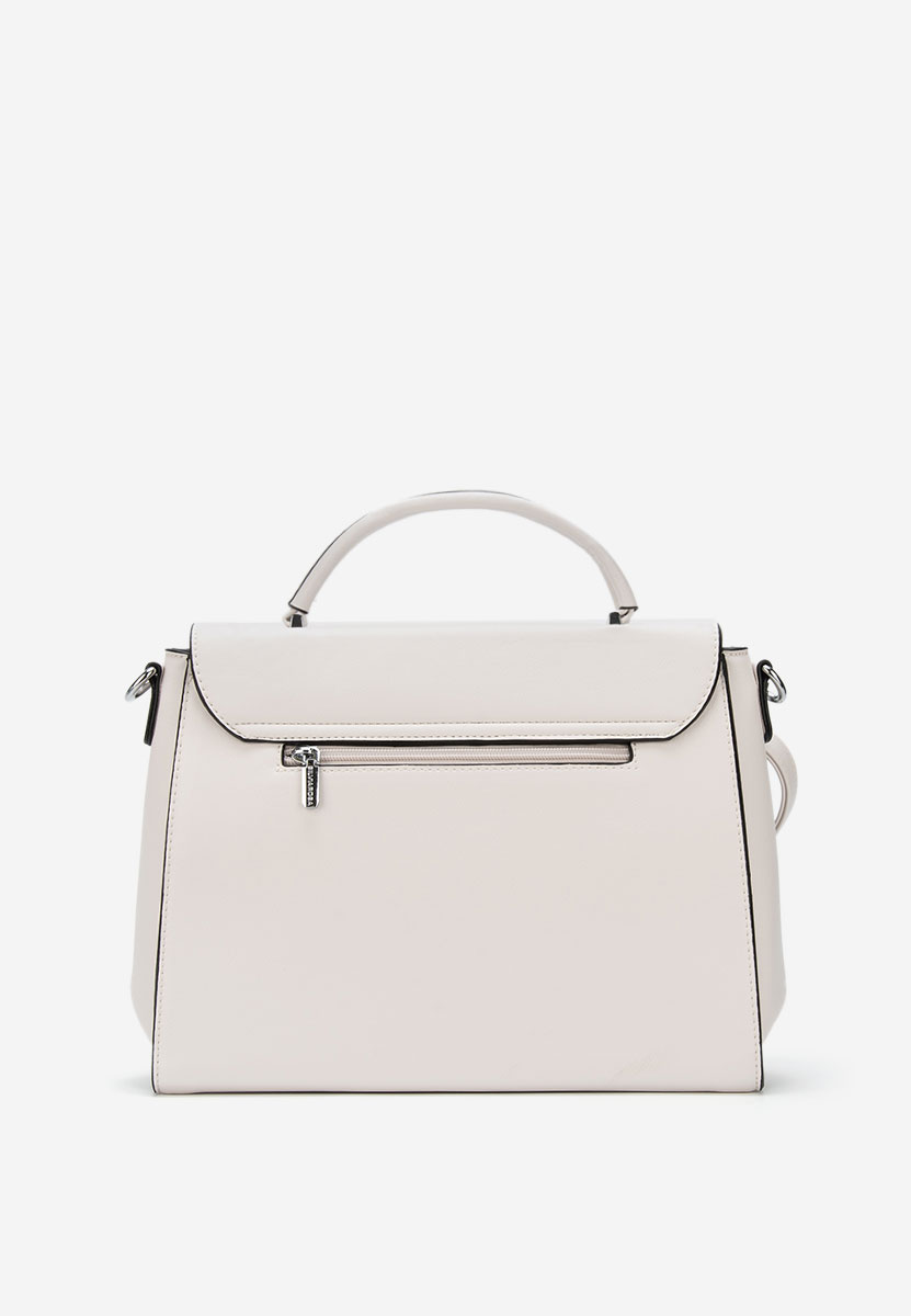 Sac bandoulière femme blanche Silvia Rosa 5963
