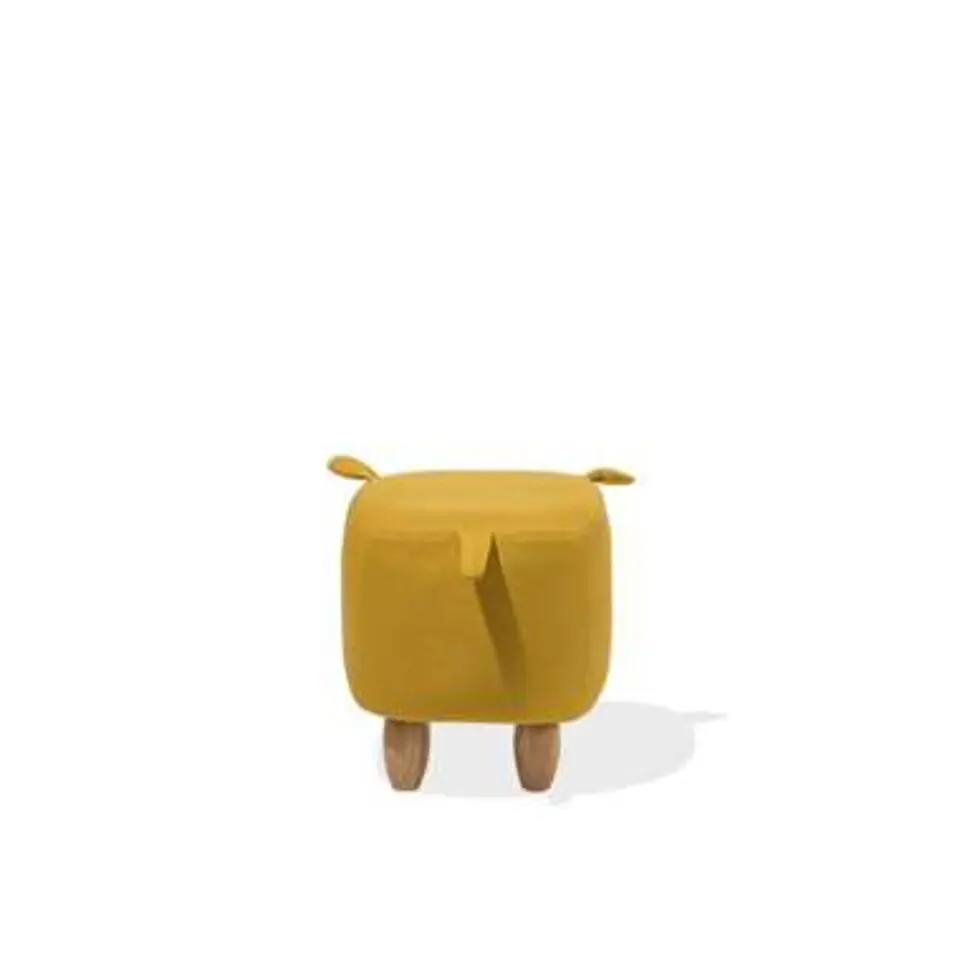PIGGY - Hocker - Geel - Polyester