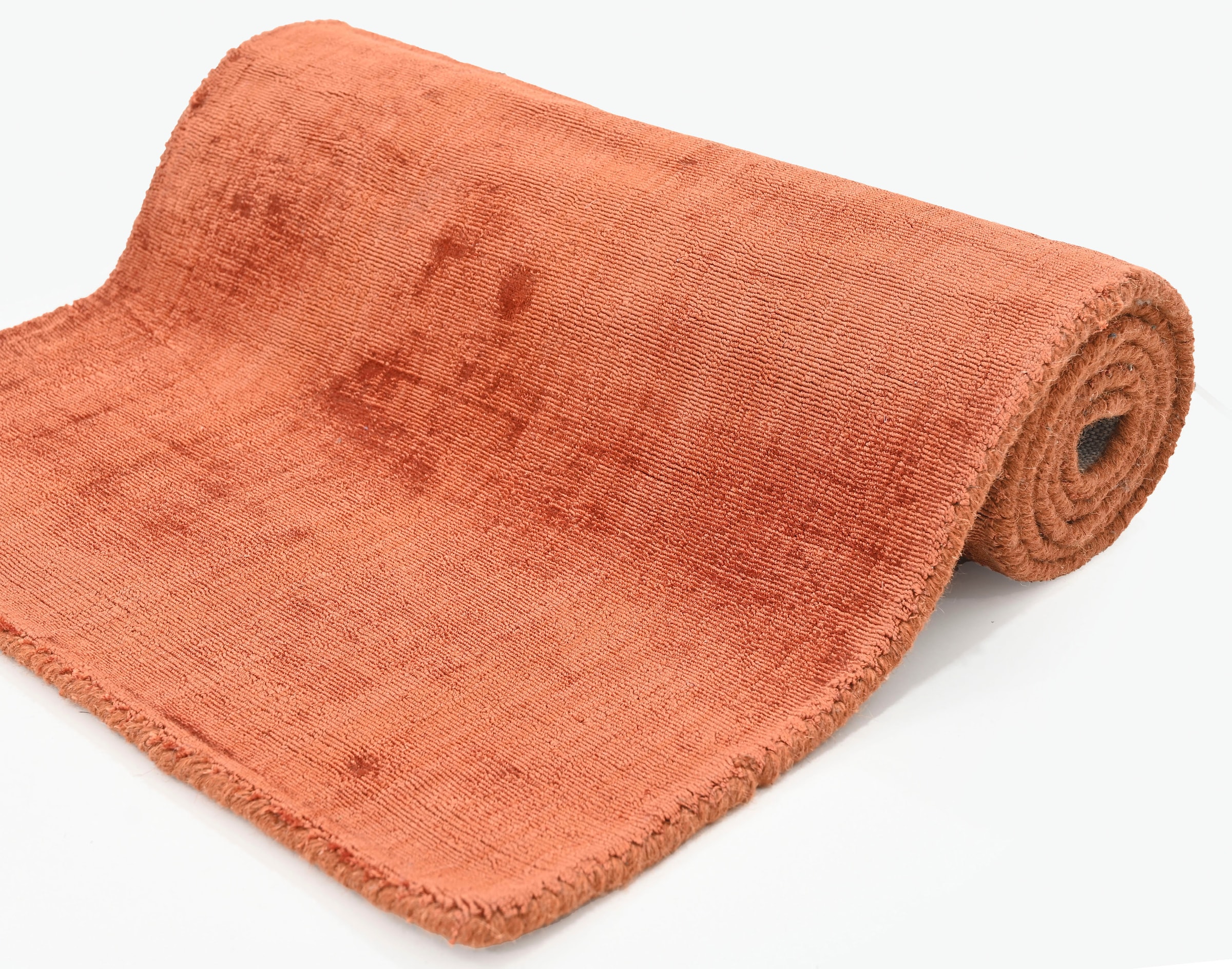 my home Läufer »Shirley, handgewebter Viskose-Teppich, farblich changierend« rechteckig 12 mm Höhe Läufer, Brücke, Handweb Teppich, Wohnzimmer, Flur